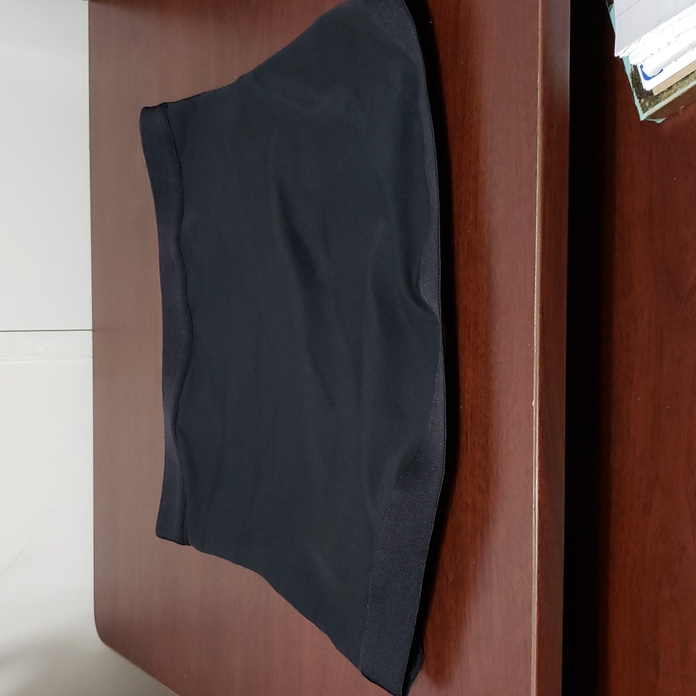 (L)‎ LEONISA Black Torsette Shapwear  Tube Top